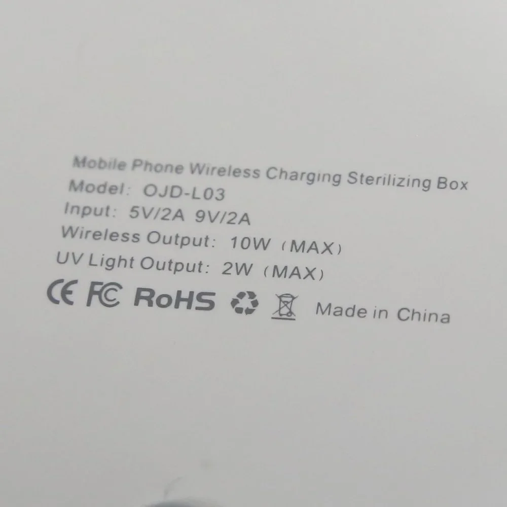Portable Cell Phone UV Light Sanitizer Box